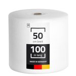 Beste ondervloer LOGIC PACK PE Schuimfolie op rol voor verpakking 3 mm 50 m² te gebruiken als Isolatiemat Laminaat- en parketondervloer eenvoudig te snijden - 0.5 m x 100 m 1 rol