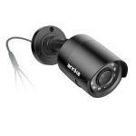 ANNKE 1080p Bewakingscamera 4-in-1 CCTV Bullet Bedrade Camera, AHD/TVI/CVI/CVBS, IP66 Weerbestendig Analoge Bewakingsvideo Toevoegingscamera voor Binnen en Buiten Gebruik, 30 m Helder Nachtzicht