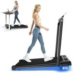 HomeFitnessCode Inklapbaar Loopband voor Thuis met 8% Helling, Max. 140kg