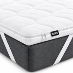 SLIPIO Matrastopper 180x200 cm | 5 cm | Ergo+ Orthopedisch Drukverlagend Schuim | Mattress Topper met Afneembare Wasbare Hoes | Anti-Allergisch