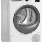 Beste warmtepompdroger met zelfreinigende condensor Beko BM3T38210W1 Warmtepompdroger, wasdroger, 8 kg, geschikt voor mensen met allergieën, hygiëne drogen en hygiëne opfrissen, 15 programma's, Express, wit