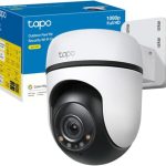 TP-Link Tapo C500 Draadloze bewakingscamera voor buiten 360 graden resolutie 1080P FHD bewegingsdetectie nachtzicht tot 30 m biweg audio sirene compatibel met Alexa en Google