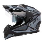 O'NEAL Enduro Helm Sierra R, Schwarz Grau, M, 0818-0