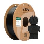 eSUN PLA Filament 1.75mm, PLA Basis 3D Printer Filament 1kg Zwart | Maatnauwkeurigheid +/- 0,03 mm. Soepel en snel printen zonder verstoppingen. Premium materiaal voor FDM 3D-printers.
