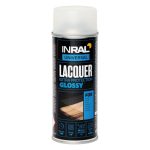Beste lak voor buiten INRAL Acryllak spray, sneldrogende transparante lak, waterdicht, ideale spuitlak voor acryllak, hitte- en krasbestendige uv-lak voor doe-het-zelvers, houtbewerkers, ambachtslieden en kunstenaars