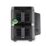 Beste budget airfryer Salter VertiCook View Air Fryer - Verticale Dual Drawer Air Fryer, Kook Over 4 Niveaus, 9L Capaciteit Verdeeld over 2 x 4.5L Kookmanden, Ruimtebesparend Ontwerp