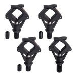 Beste penhengel karper 4 stuks karperhengelsteunkop, universele hengelgrijper voor Rod Pod en Bankstick, hoogwaardige visaccessoireset voor karperhengels