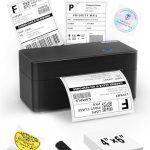 LFPERT DB402 labelprinter DHL - thermische printer USB met 20 etiketten