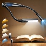 Beste neklamp Glocusent Buigbaar Boeklicht, 100 uur looptijd Oplaadbare Leeslamp