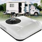 Beste dakairco caravan 12v / 24v Dak-Dc-Airconditioner, Vrachtwagen-Camper-Dak-Airconditioner, Snelle Koeling En Verwarming, Energiebesparend En Geluidsarm Voor Auto'S/Semi-Vrachtwagens/Boottrailers/Aanhangwagens,White-24V