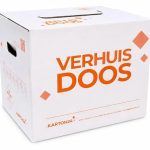 Professionele Verhuisdozen – Set van 10 | Extra Sterk Dubbelgolf Karton | 54L – Tot 40KG | Zelfsluitend & Stapelbaar
