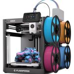 Flashforge Adventurer 5X 3D-printer met meerkleurige afdrukken, aanpassen met IFS, AD5X Multi-Material/Full-automatische nivellering 3D-printer, Max snelheid: 600 mm/s, Auto 4 kg filament navulling