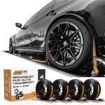 KODIAK STRAPS 4 Stuks 50mm Wielbanden 2.5m | 5000kg Ratelband voor Vervoer van Voertuigen | Met Antislip Kussens & 360° Draaihaken | Bandspanriemen | TÜV G/S Gecertificeerd, volgens DIN EN 12195-2