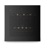 Klarstein Velaire wijnkoelkast 2 zones - 36 flessen, inbouw, 5-22 °C, touch, led, uv-bescherming, houten planken, 41 dB, wijnklimaatkast 2 zones
