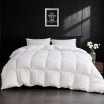 APSMILE Donzen dekbed 220 x 240 cm, dekbed voor het hele jaar, hoog pluizig ganzendons en veren, 100% Egyptisch katoen, mensen met allergieën, natuurlijk dekbed RDS-gecertificeerd voor dierenwo